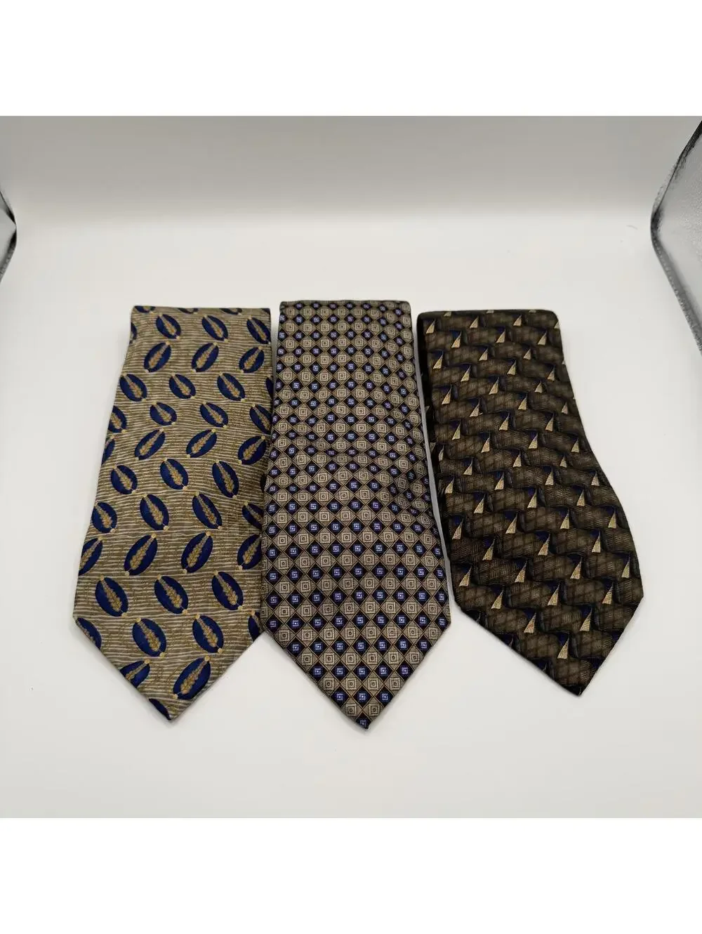 J. Z. Richards Tie Men's Bundle Lot of 3 Silk